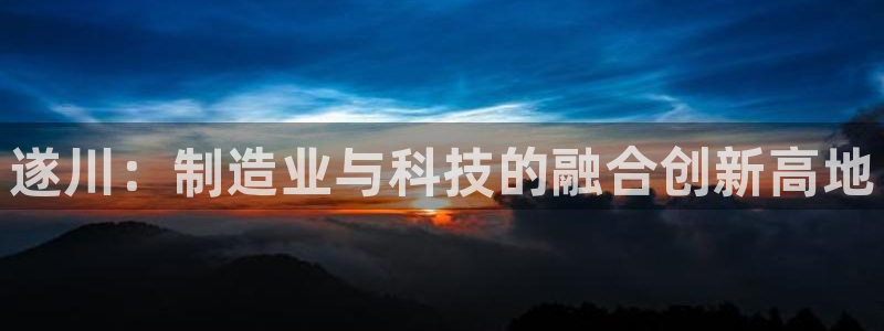 云顶国际服s11：遂川：制造业与科技的融合创新高地