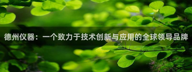 云顶电子游戏网站登录：德州仪器：一个致力于技术创新与应用的全