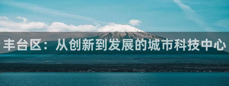 云顶国际测试服免费领取：丰台区：从创新到发展的城市科技中心
