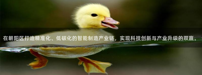 云顶电竞app怎么样：在朝阳区打造精准化、低碳化的智能制造产