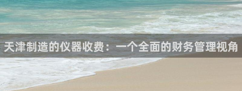 云顶国际服如何调中文：天津制造的仪器收费：一个全面的财务管理