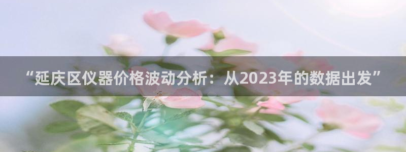 云顶国际是黑台吗：“延庆区仪器价格波动分析：从2023年的数