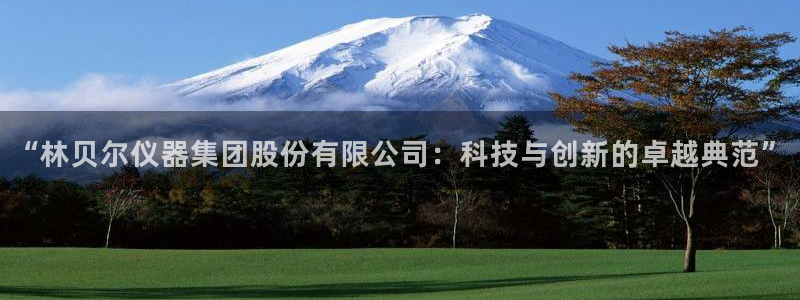云顶集团创始人：“林贝尔仪器集团股份有限公司：科技与创新的卓