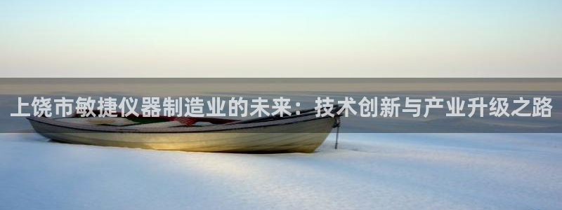 云顶国际游戏平台53m：上饶市敏捷仪器制造业的未来：技术创新