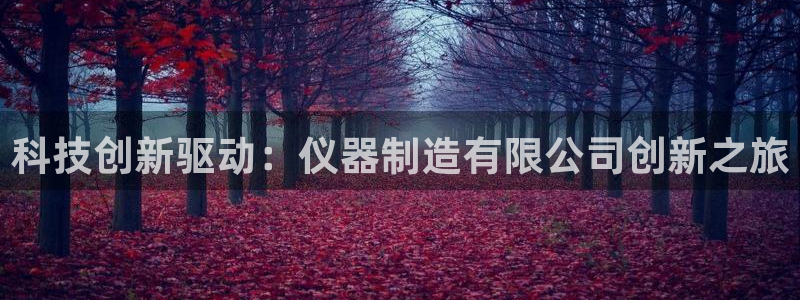 云顶国际酒店老板是哪里人：科技创新驱动：仪器制造有限公司创新