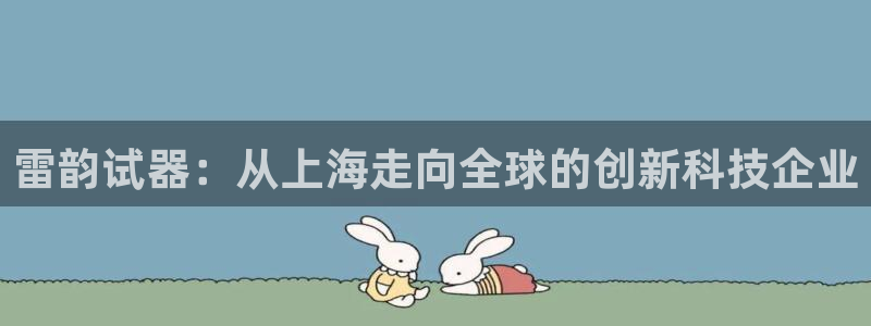 云顶国际商务会所怎么样：雷韵试器：从上海走向全球的创新科技企