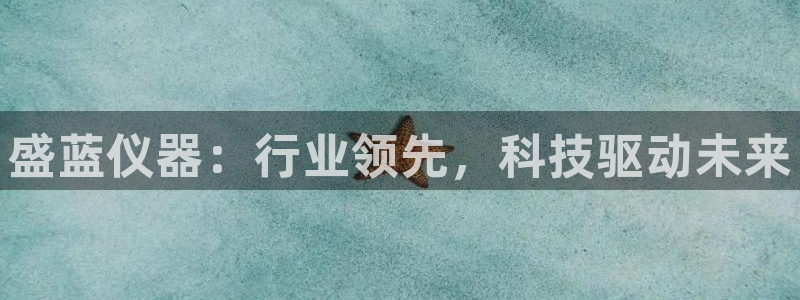 云顶集团网站app下载安装：盛蓝仪器：行业领先，科技驱动未来